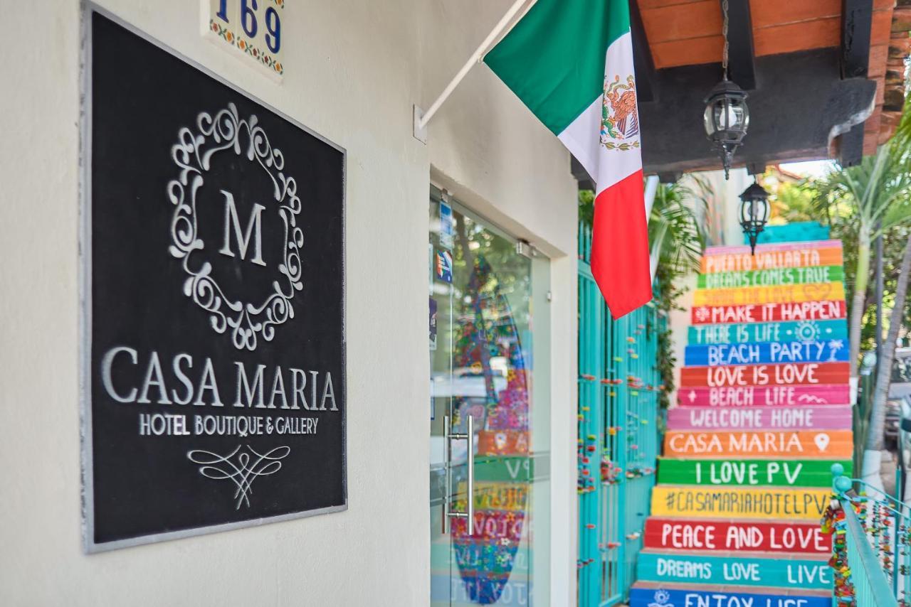 Casa Maria Hotel Boutique & Gallery Adults Only Puerto Vallarta Exterior foto